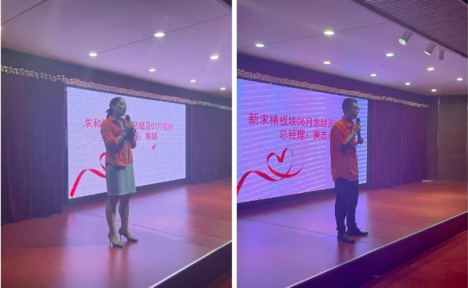 求精热博网站总经理月度总结